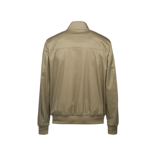 EOLO Man Kalamata Bomber Jacket: Lightweight, Stretch Cotton Blend, Water Repellent, Windproof, Urban Contemporary Style, Perfect for Everyday Wear & Casual Occasions, Size 52 - Geox - Image 7