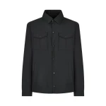 Avery Man Light Scarab Shirt Jacket Recycled Polyester Water Resistant Wind Blocking for Men Transitional Wear Item M5620D.T3278.F3251 Size 58 Contemporary City Style - Geox