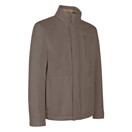 Geox Vincit Man Jacket Bungee Cord 58 Aerantis™ Ventilation Recycled Twill Polyester Sustainable Padding Breathable Rain Protection Stylish City Wearable M5620G.T3127.F1432 - Vincit - Image 3