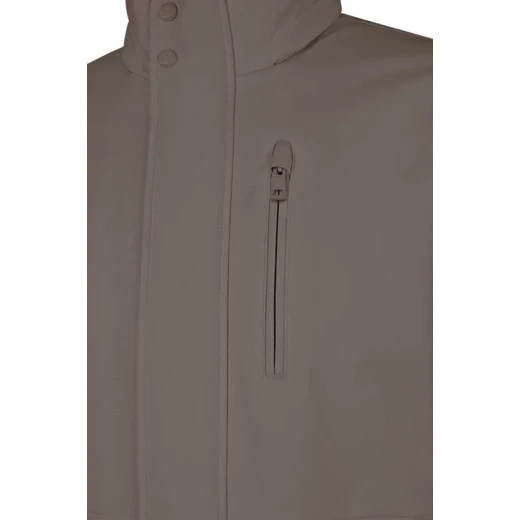 Geox Vincit Man Jacket Bungee Cord 58 Aerantis™ Ventilation Recycled Twill Polyester Sustainable Padding Breathable Rain Protection Stylish City Wearable M5620G.T3127.F1432 - Vincit - Image 5