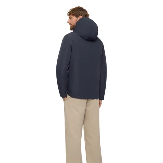 Doray Man Sky Captain Parka Jacket Waterproof Breathable ABX Technology Textured Polyester Recycled Thermore Ecodown Padding City Winter Wear M5621C.T3291.F1624 - Geox - Image 12
