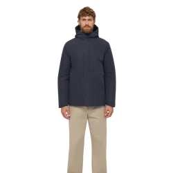 Doray Man Sky Captain Parka Jacket Waterproof Breathable ABX Technology Textured Polyester Recycled Thermore Ecodown Padding City Winter Wear M5621C.T3291.F1624
