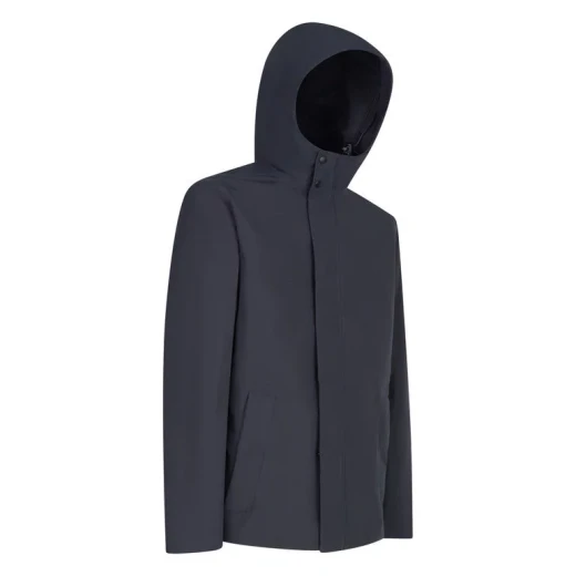 Doray Man Sky Captain Parka Jacket Waterproof Breathable ABX Technology Textured Polyester Recycled Thermore Ecodown Padding City Winter Wear M5621C.T3291.F1624 - Geox - Image 5