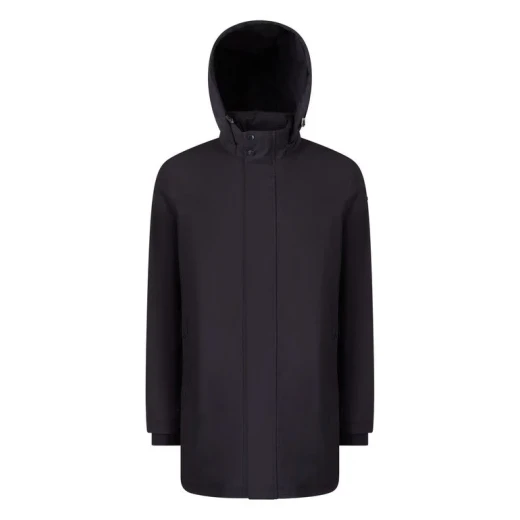 Aurelio Man Sky Captain Down Jacket Water Repellent Detachable Hood 56 - Aurelio man - Image 2