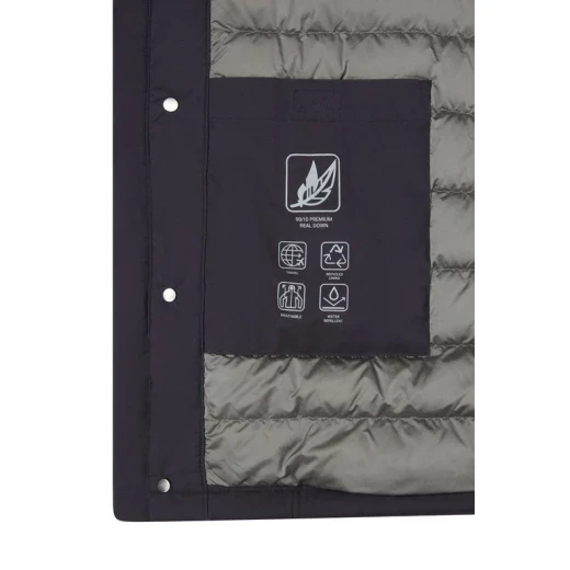 Aurelio Man Sky Captain Down Jacket Water Repellent Detachable Hood 56 - Aurelio man - Image 5