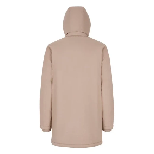 Aurelio Man 56 Light Brown Longline Down Jacket Detachable Hood Waterproof Wind Blocking Winter Coat with 3 Internal Pockets - Aurelio - Image 10