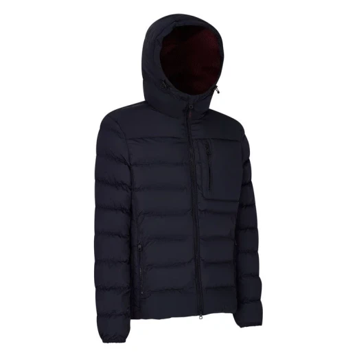 Napapijri Snake 2.0 Man Parka Jacket Sky Captain Color 48 Size Recycled Polyester Sustainable Padding Wind and Cold Protection Modern City Aesthetic Snug Fit - Action figures inc. - Image 3