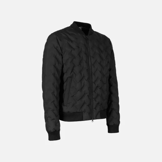 Geox Spherica Man Bomber Jacket Black 60 Designed for Men Recycled Polyester Wind and Rain Resistant for City Lifestyle Protection 100% Polyester - Geox - Image 3