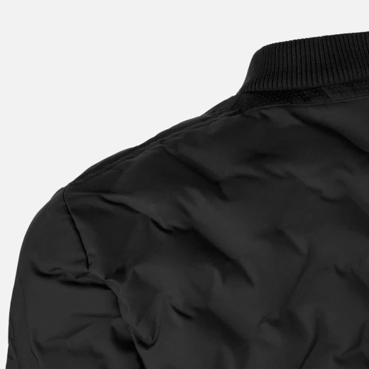 Geox Spherica Man Bomber Jacket Black 60 Designed for Men Recycled Polyester Wind and Rain Resistant for City Lifestyle Protection 100% Polyester - Geox - Image 5