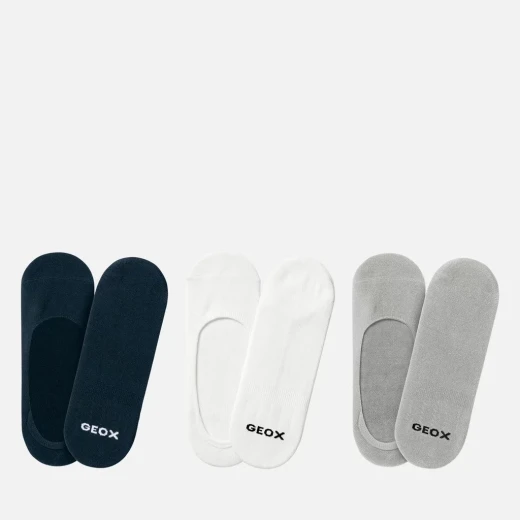 Geox Unisex Adult Ankle Socks 3 Pack Breathable Stretch Cotton Blend Multicolour Shoe Size 39-42 Geox Unisex Adult Ankle Socks 3 Pack Breathable Stretch Cotton Blend Multicolour Shoe Size 39-42