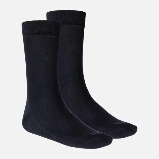 Geox Men's Mid-Calf Socks Navy Blue 39-42, Breathable Cotton Blend - Geox - Image 3