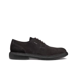 Ottavio Man Suede Leather Dress Shoes DK Coffee Brown Stylish Design for Men Size 41 Elevate Everyday Look Premium Quality Comfortable Fit Versatile Style U16DCD 00022 C6024