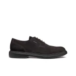 Ottavio Man DK Coffee Brown Suede Leather Dress Shoes 45 Elevate Your Everyday Look Stylish Outfit Friendly Design Crafted From Premium Suede - Ottavio