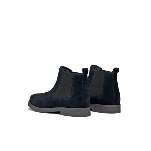 Geox Claudio Man Navy Suede Ankle Boots for Men: Breathable Chelsea Design, Casual Chic Style, Size 46, Urban Attitude, Comfortable Everyday Wear, Fast Delivery - Geox - Image 13