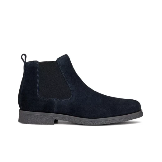 Geox Claudio Man Ankle Boots Navy Suede Chelsea Design Breathable Casual Chic Urban Style 43 Men's Footwear Comfortable Everyday Wear Fast Delivery Easy Exchange - Claudio man - Image 2