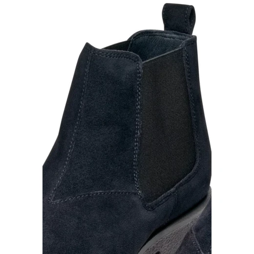 Geox Claudio Man Ankle Boots Navy Suede Chelsea Design Breathable Casual Chic Urban Style 43 Men's Footwear Comfortable Everyday Wear Fast Delivery Easy Exchange - Claudio man - Image 3