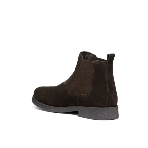 Geox Claudio Man Ankle Boots Brown Suede Chelsea Design Breathable Comfort Style 42 Urban Casual Chic Appeal Easy Goods Exchange Fast Delivery U2658A.00022.C6024 - Geox - Image 4