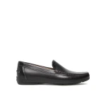 Siron Man Coffee Loafer Leather Casual Shoes 41 Lightweight Flexible Design Crafted Smooth Leather Versatile Aesthetic Everyday Styling Well Being Comfort Enhanced Casual Look - Geox