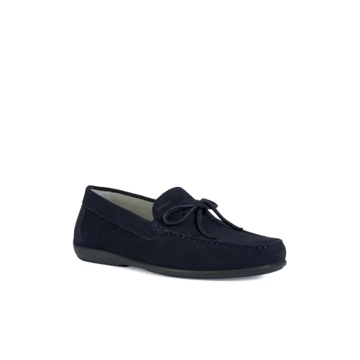 Geox Ascanio Man Loafer Navy Blue Suede Driving Shoe Stylish Comfort Item Code U350WA.00022.C4002 Perfect 42 Size Easy Exchange Fast Delivery Modern Design Men's Footwear - Ascanio - Image 3