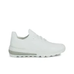 Geox Spherica Actif Men's Sneakers White Color Size 46 Breathable Knitted Fabric Upper Cushioned Comfort Everyday Casual Shoes Fast Delivery Easy Exchange - Geox