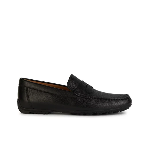 Geox Kosmopolis + Grip Men's Loafer Black Leather City Style Lightweight Breathable Shoes 41. Supreme Traction on Wet Surfaces. Easy Exchange and Fast Delivery. - Grip man - Image 2