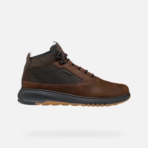 Geox Aerantis 4X4 ABX Men's Ankle Boots Dark Brown Waterproof 45 - Geox - Image 2
