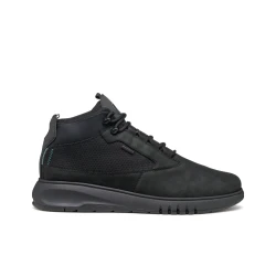 Geox Aerantis 4X4 ABX Men's Ankle Boots Black Waterproof Ultra Breathable Fabric and Leather Effect Material Size 40 For Daily Wear and Bad Weather U36APA.04511.C9999