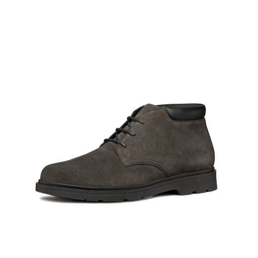 Geox Spherica EC1 Men's Ankle Boots Mud Suede Lace Up Lightweight Comfort Style 46 Ultra Cushioned Sole Desert Boot Inspired Design City Styling ITEM CODE U36D1B.00022.C6372 - Geox - Image 9
