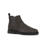Geox Spherica EC1 Men's Ankle Boot Suede Mud Color Chelsea Style Breathable Cushioning 42 Size Fast Delivery and Easy Exchange - Geox