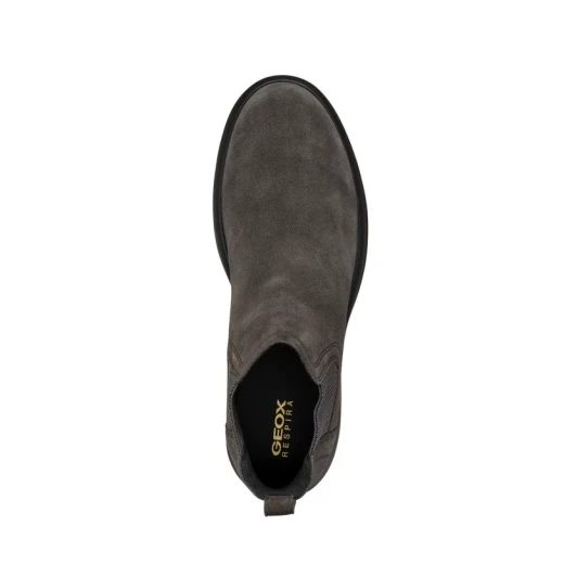 Geox Spherica EC1 Men's Ankle Boot Suede Mud Color Chelsea Style Breathable Cushioning 42 Size Fast Delivery and Easy Exchange - Geox - Image 7