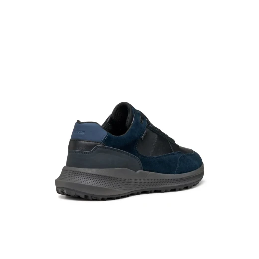 Geox PG1X ABX Men's Waterproof City Sneakers Navy Blue Suede and Nappa Leather Breathable Design Gripping Outsole Ideal for Wet Cold Weather Size 40 - Geox - Image 13