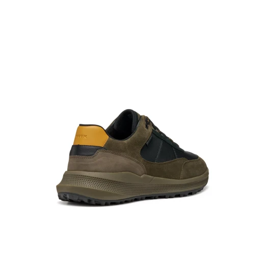 PG1X ABX Men's Military Style Waterproof Suede Sneakers, Size 40, Contemporary Design for Urban Adventures, Breathable Comfort for Wet Weather - Geox - Image 13