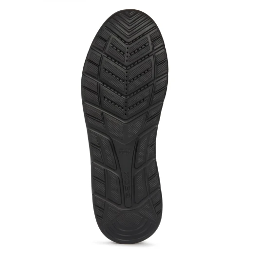 Geox Portello Man Black Leather Casual Shoes, Featuring Breathable and Waterproof Technology, Ensuring All Day Comfort, Available in Size 41, Designed for Men - Geox - Image 6