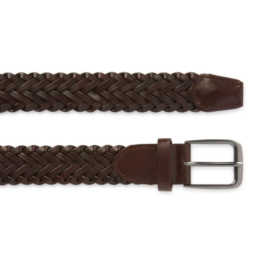 Geox Belt Man Dark Coffee Leather Belt 105 cm Adjustable Buckle for Men's Fashion Accessories Comfortable and Stylish Design Geox Belt Man Dark Coffee Leather Belt 105 cm Adjustable Buckle for Men's Fashion Accessories Comfortable and Stylish Design