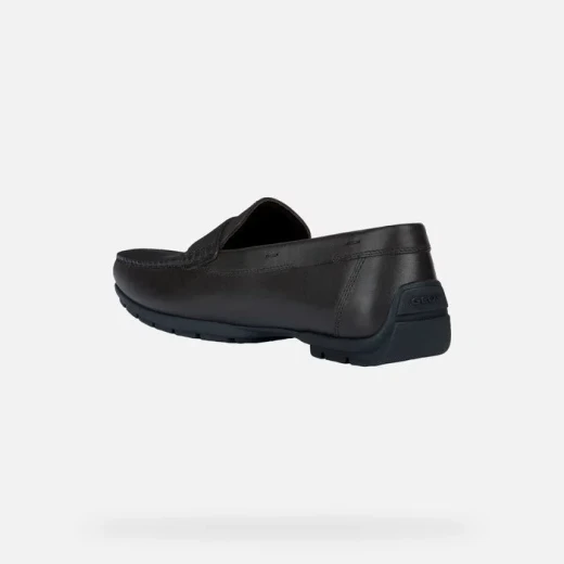 Geox Moner 2Fit Men's Loafer Coffee Leather Breathable Comfortable Grippy Outsole Versatile Elegant 43 Italian Design Easy Exchange Fast Delivery Premium Quality - Geox - Image 4