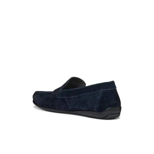 Ascanio Men's Loafer Navy Suede 42 City Sleek Breathable Shoes - Geox - Image 8