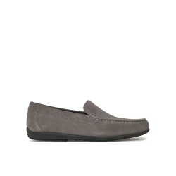 Ascanio Men's Suede Loafers Grey Casual Slip On Shoes Size 40
