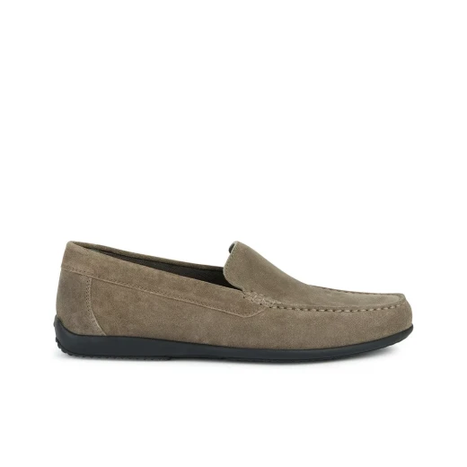 Geox Ascanio Men's Loafers Dove Grey Suede Casual Shoes Size 41 - Geox - Image 2