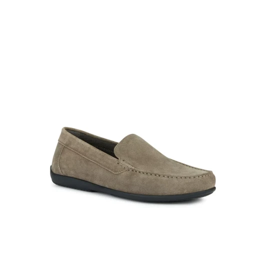 Geox Ascanio Men's Loafers Dove Grey Suede Casual Shoes Size 41 - Geox - Image 3