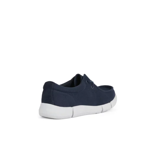 Geox Adacter M Men's Navy Canvas Loafer Casual Shoes Size 41, Breathable and Comfortable Design with Excellent Traction for Everyday Wear, Item Code U4546C.00010.C4002 - Geox - Image 5