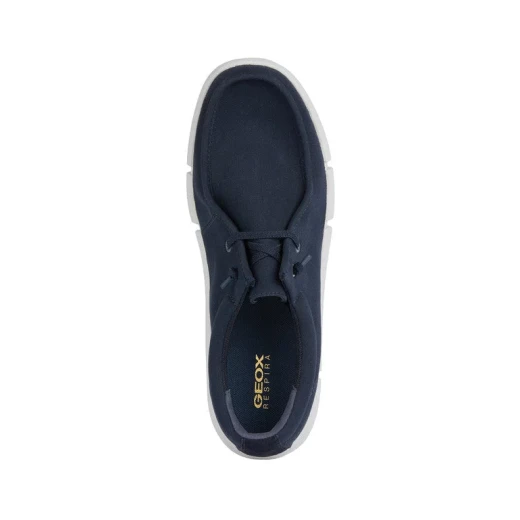 Geox Adacter M Men's Navy Canvas Loafer Casual Shoes Size 41, Breathable and Comfortable Design with Excellent Traction for Everyday Wear, Item Code U4546C.00010.C4002 - Geox - Image 6