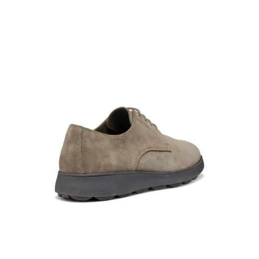 Geox Spherica EC10 Men's Lace Up Sneakers Dove Grey Suede Upper Breathable Cushioned City Style Shoes Size 40 Lightweight Comfortable for Everyday Wear - Geox - Image 7