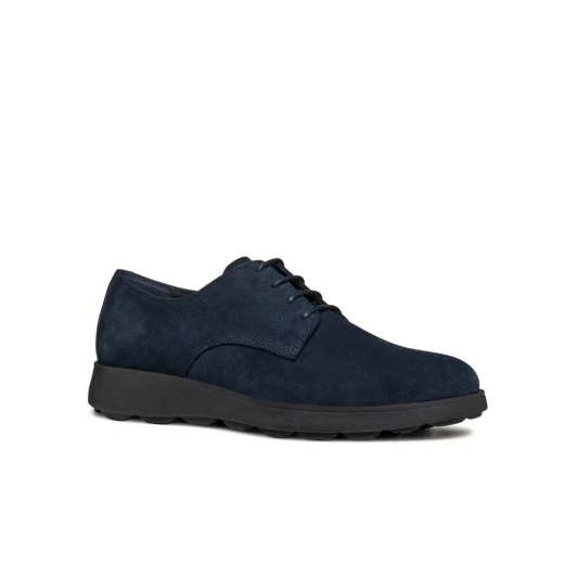 Geox Spherica EC10 Men's Lace Up Sneakers Navy Suede 43 Featuring Breathable Cushioned Design Stylish Urban Footwear Perfect For Spring Season SKU U45GHA 00020 C4002 - Geox - Image 18