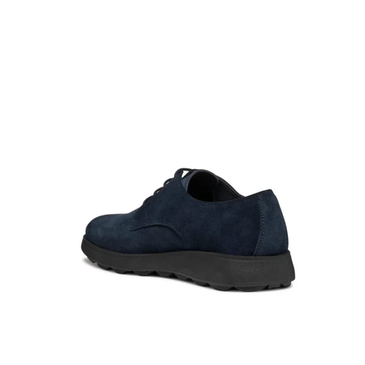 Geox Spherica EC10 Men's Lace Up Shoe Navy Suede Upper Excellent Cushioning Breathable Design Casual City Style Size 45 - Geox - Image 9