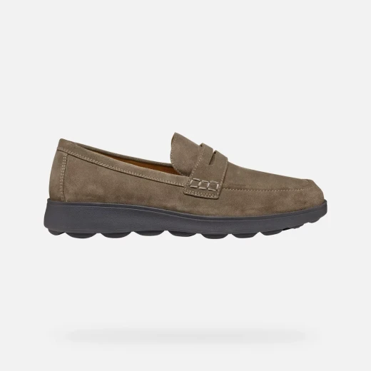 Geox Spherica EC10 Men's Loafer Dove Grey Suede Upper Breathable Cushioned Footwear Size 43 Ideal for Office Wear and Everyday Comfort Geox Spherica EC10 Men's Loafer Dove Grey Suede Upper Breathable Cushioned Footwear Size 43 Ideal for Office Wear and Everyday Comfort