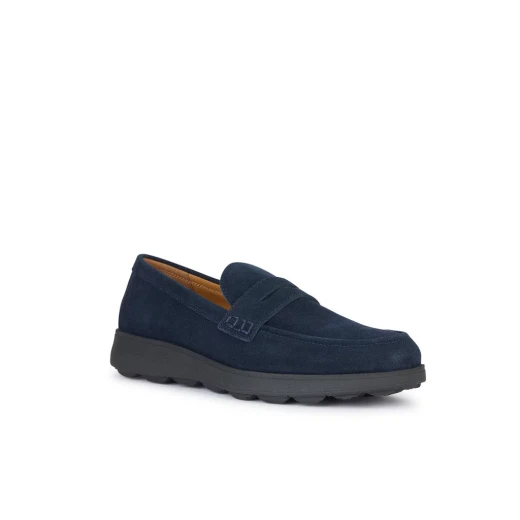 Geox Spherica EC10 Men's Loafer Navy Suede Ultra Cushioned Breathable Casual Shoe Size 40 Office Wear Fast Delivery Easy Exchange - Image 3