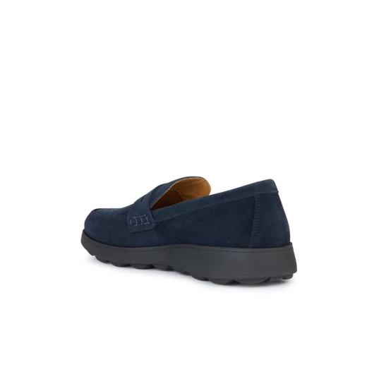 Geox Spherica EC10 Men's Navy Suede Loafers: Ultra Cushioned, Breathable, Urban Style, Perfect for Office Wear, Size 42. Fast Delivery and Easy Exchange - Image 5