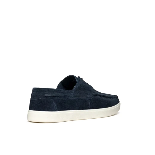 Geox Avola Man Loafer Navy Suede Shoes Lightweight Breathable for Men Size 44 Perfect for Warm Weather Timeless Appeal Flexible Outsole Item Code U45GSB.00022.C4002 - Geox - Image 5