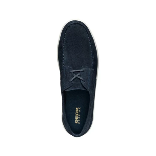 Geox Avola Man Loafer Navy Suede Shoes Lightweight Breathable for Men Size 41 Classic Design Perfect for Warm Weather and Weekend Getaways Comfortable Flexible Outsole - Geox - Image 6