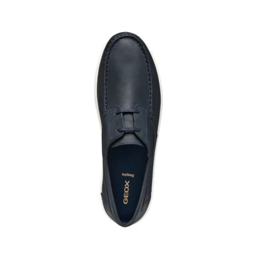 Geox Avola Man Loafer Navy Pull Up Leather Lightweight Breathable Comfort 41 Designed Fine Weather City Styling Off Duty Activities SKU U45GSB.000FF.C4002 - Geox - Image 9